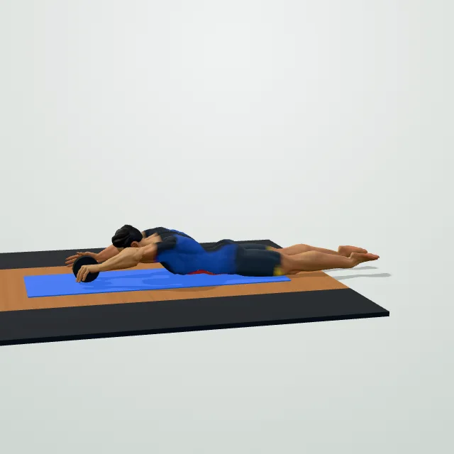 Ab Wheel Rollout — 3D demo