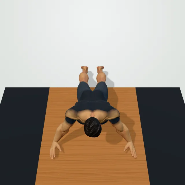 Archer Push-Up — Start