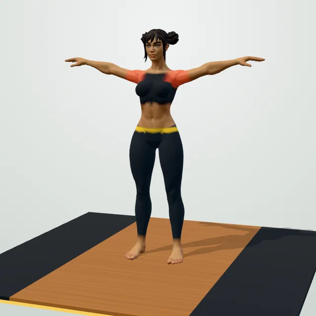 Arm Circles — 3D demo