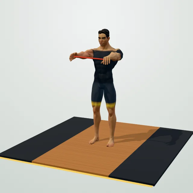 Band Pull-Apart — Start