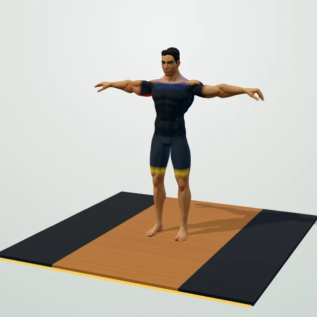 Band Pull-Apart — 3D demo