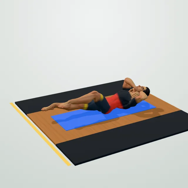 Bicycle Crunch — 3D demo