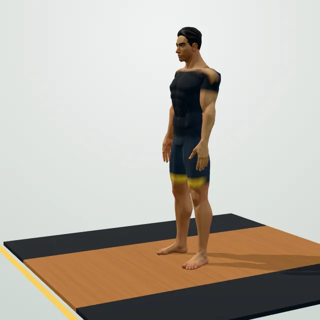 Bodyweight Squat — Start