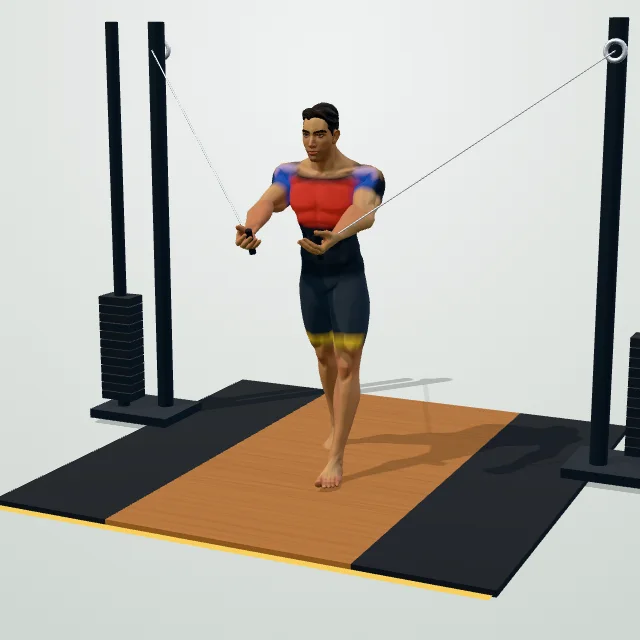 Cable Crossover — 3D demo