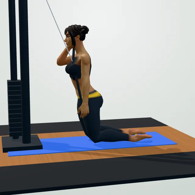 Cable Crunch — Start