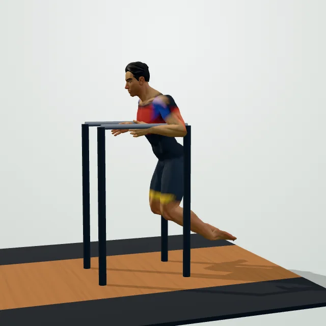 Chest Dip — 3D demo