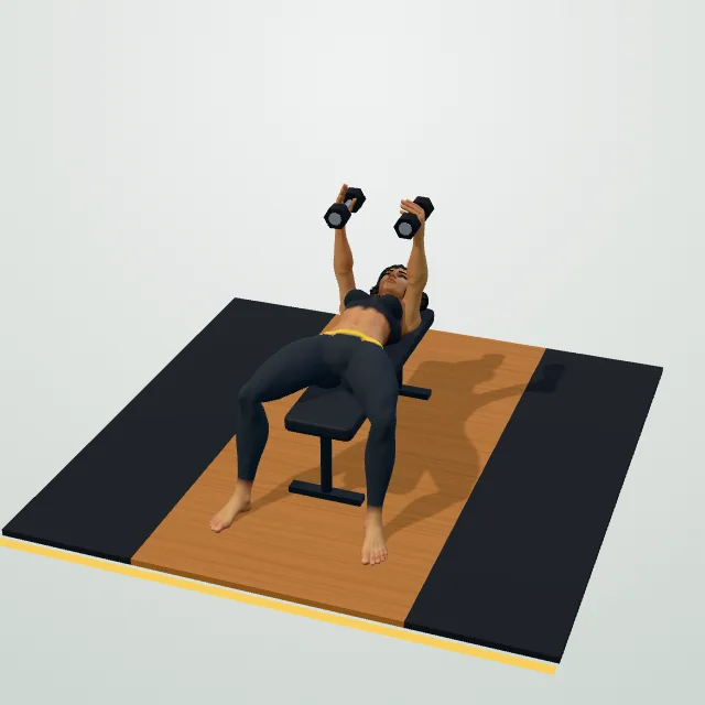 Dumbbell Fly — Start