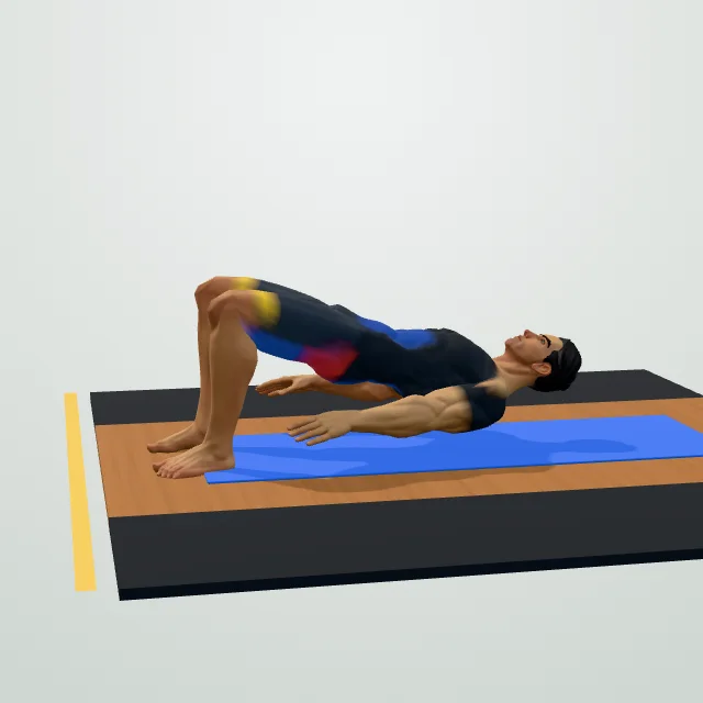 Glute Bridge — 3D demo