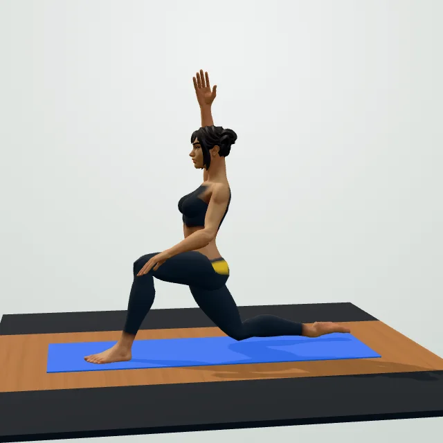Kneeling Hip Flexor Stretch — Start