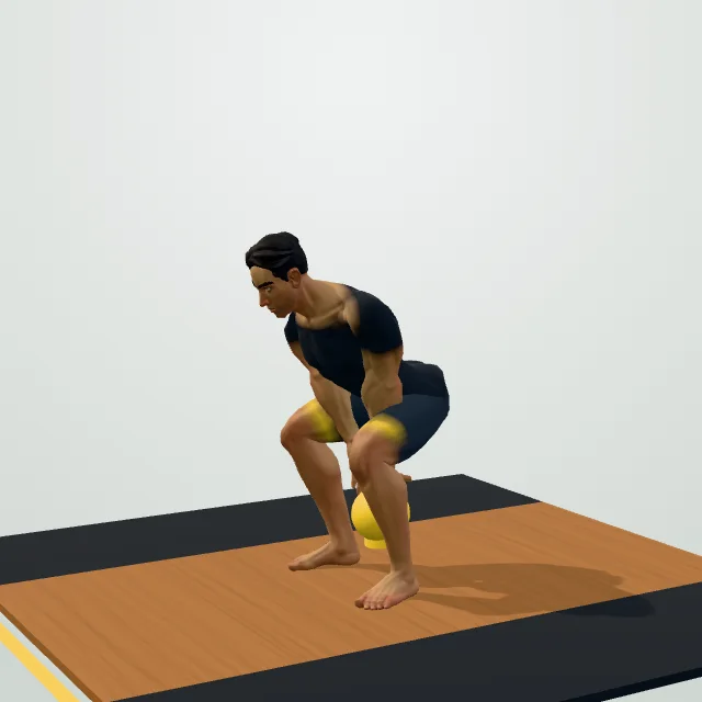 Kettlebell Deadlift — Start