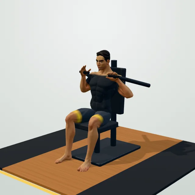 Machine Shoulder Press — Start