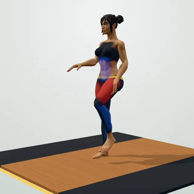 Marching in Place — 3D demo