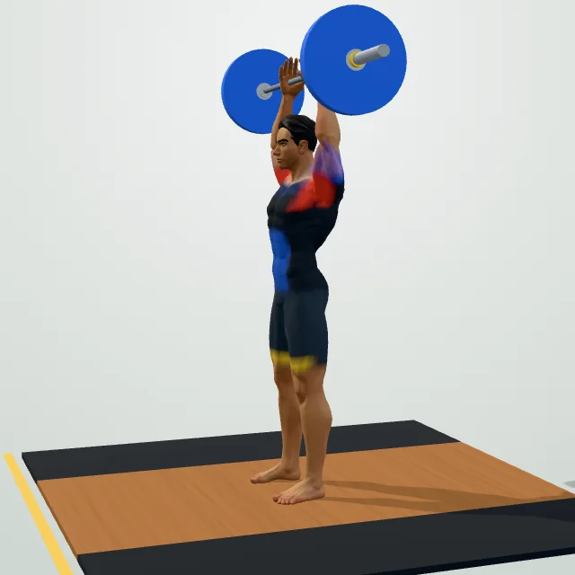 Overhead Press — 3D demo