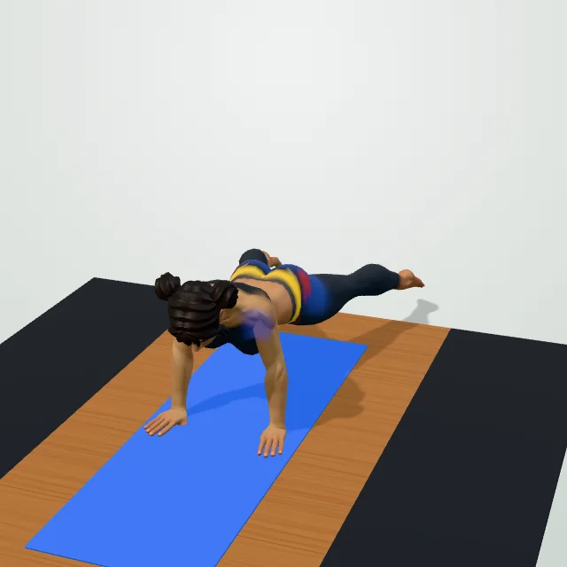 Plank Jack — 3D demo