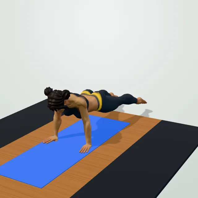 Plank Shoulder Tap — Start