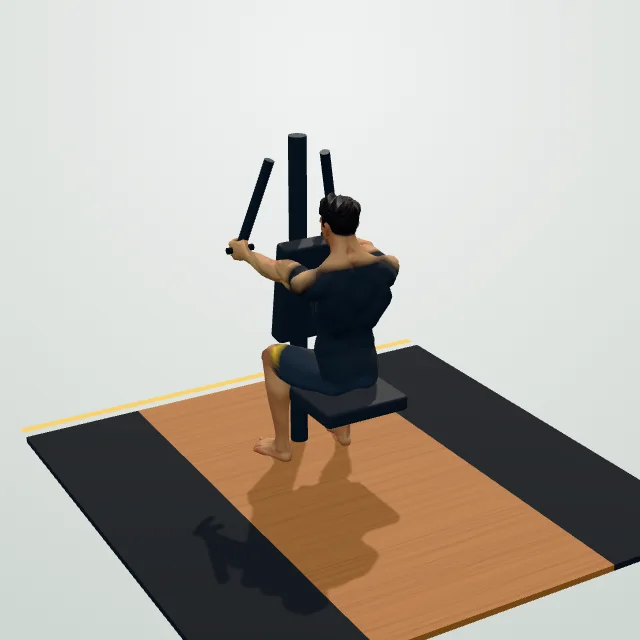 Reverse Pec Deck — Start