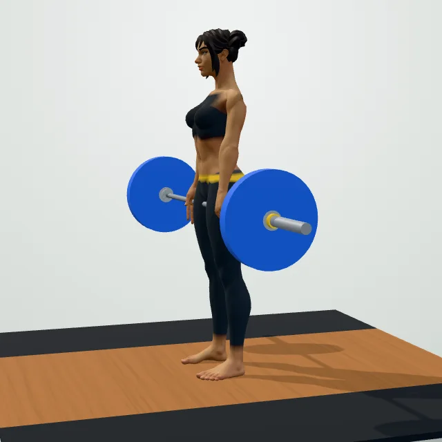 Romanian Deadlift — Start