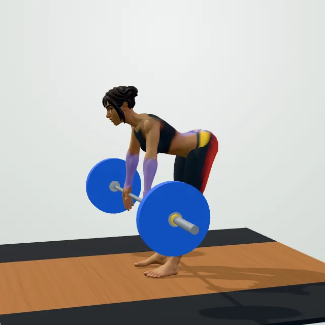 Romanian Deadlift — 3D demo