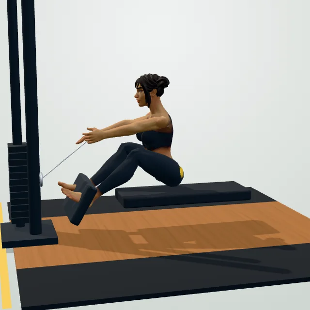 Seated Cable Row — Start