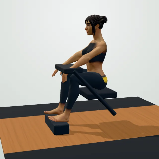 Seated Calf Raise — Start