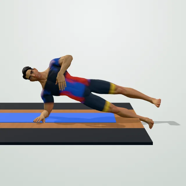 Side Plank — 3D demo