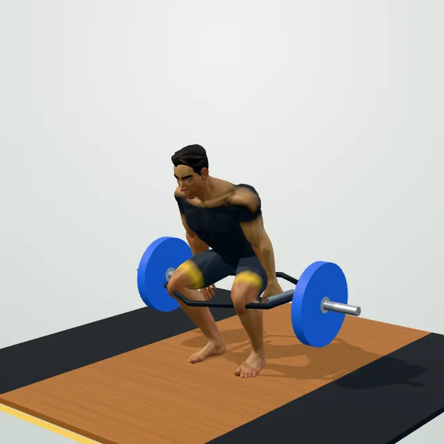 Trap Bar Deadlift — Start