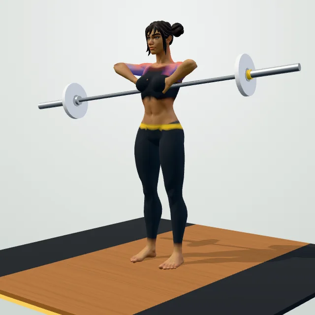 Upright Row — 3D demo