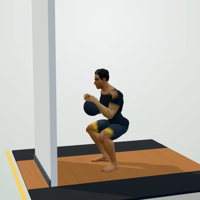 Wall Ball Shot — Start