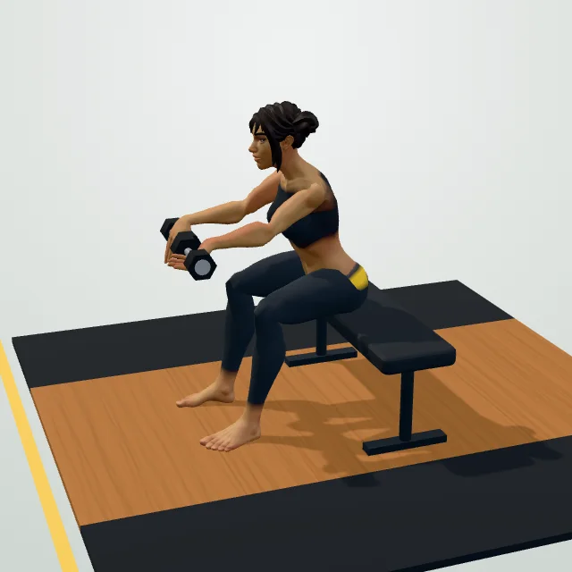 Wrist Curl — Start